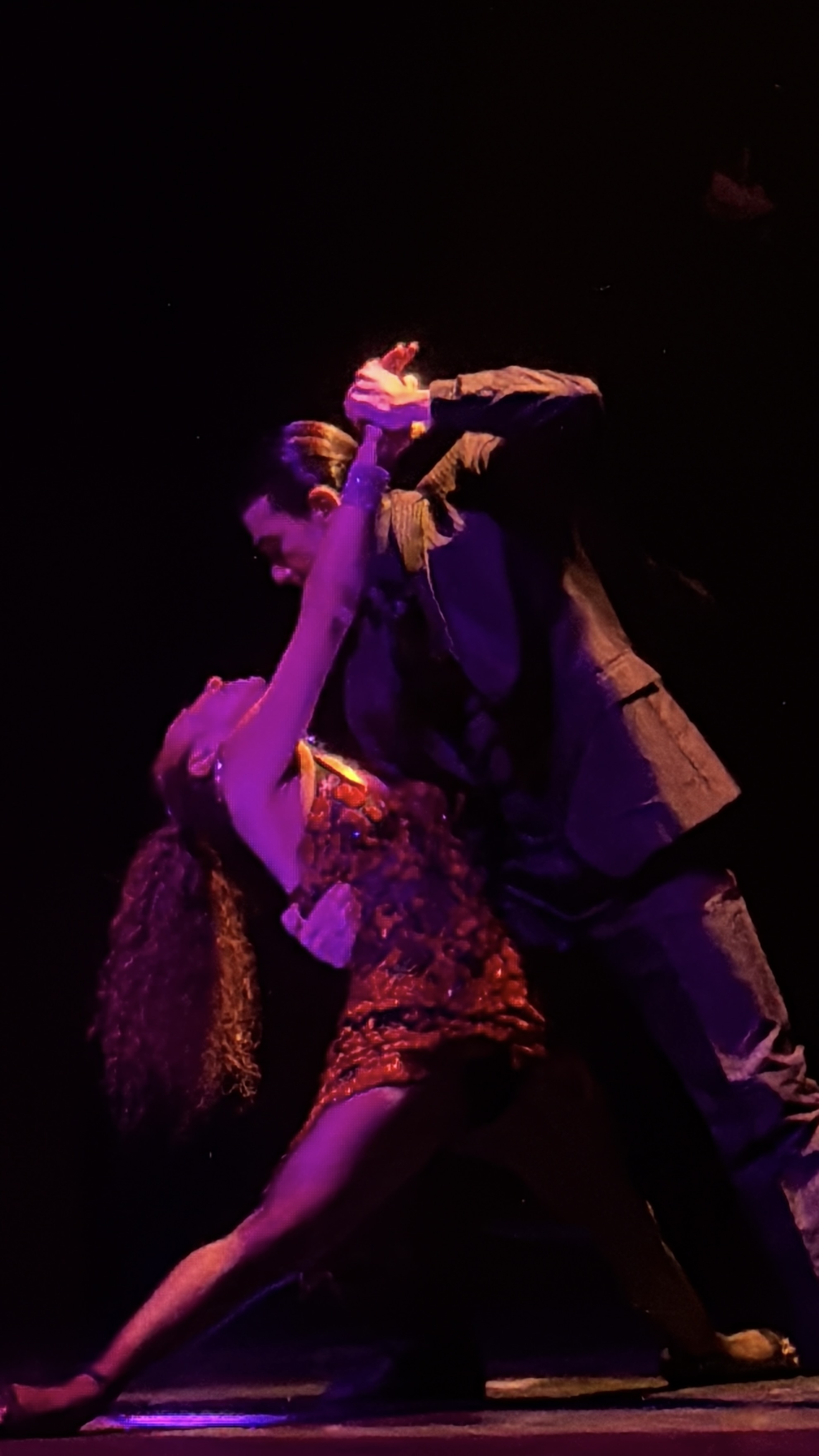 Pareja de bailarines - Teatro Piazzolla Tango Show