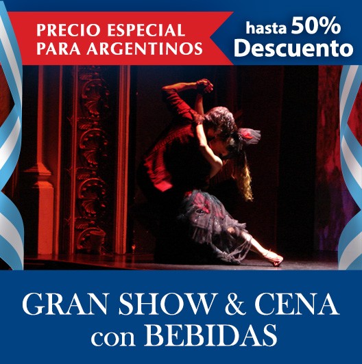 Gran descuento para argentinos o residentes con DNI. 